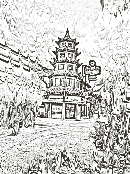 here i am - a ghost in China Town