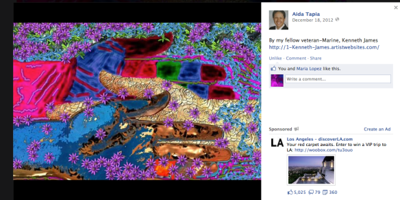 my hand your hand and a helping hand shared by a helping Hand - Aida Tapia - Navy