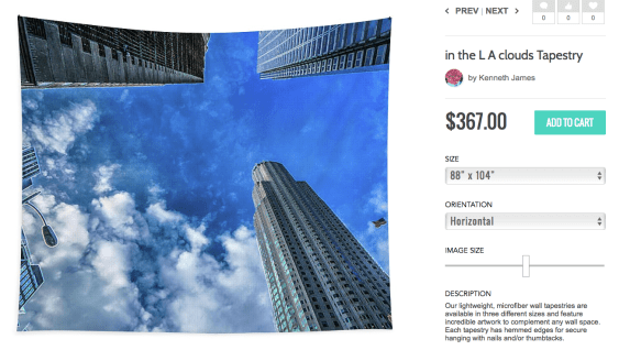 2020tapestries - beauty & help a Marine